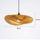 Straw Chandelier Large